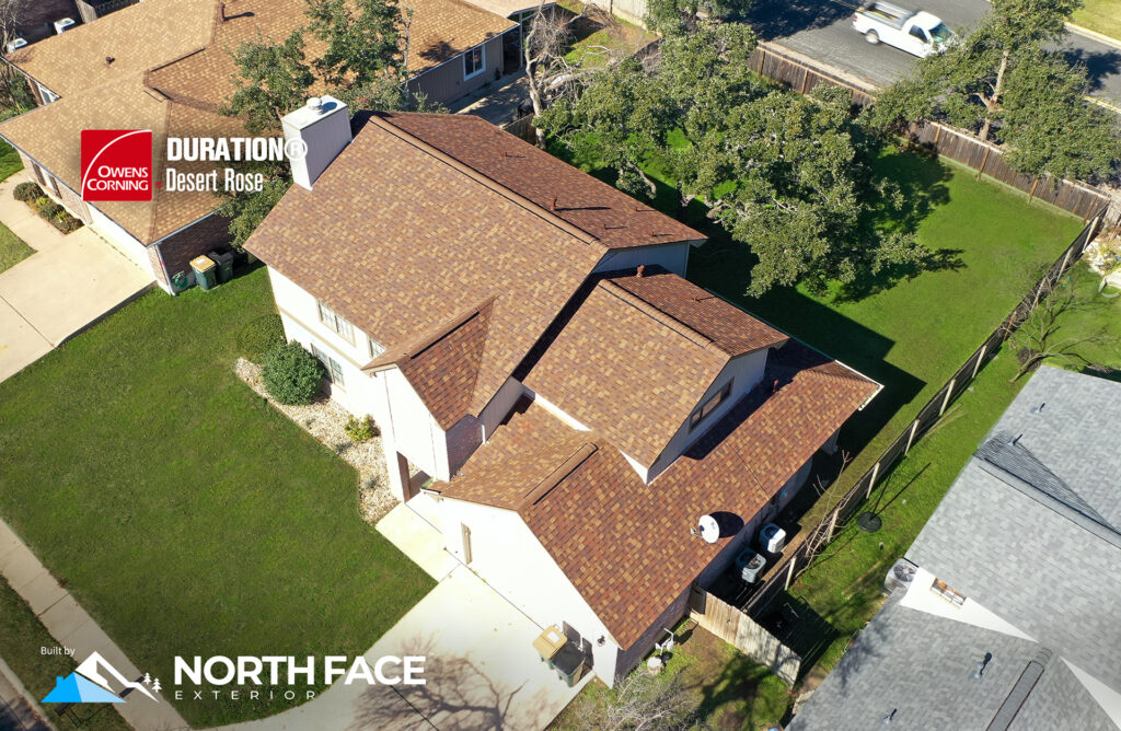 North Face Exterior | Austin Texas Roofing Companies | Company | Contractors | Round Rock, Cedar Park | Leander | Georgetown | Pflugerville | Liberty Hill | Temple | Hutto | Elgin | Marble Falls | Lago Vista