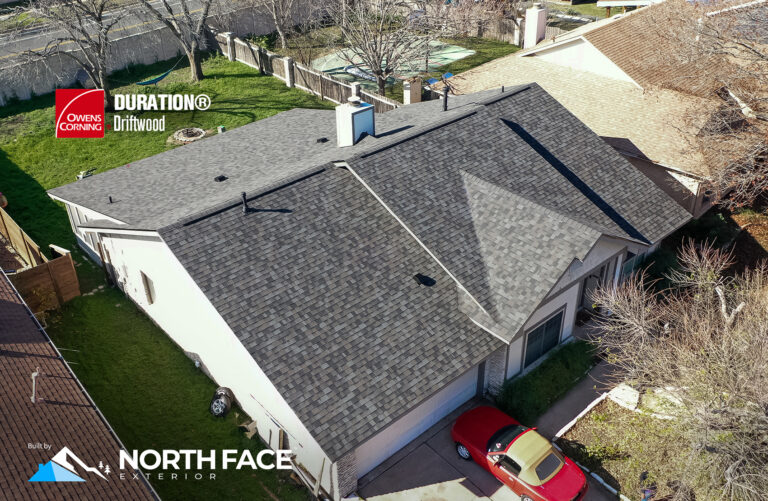 North Face Exterior | Austin Texas Roofing Companies | Company | Contractors | Round Rock, Cedar Park | Leander | Georgetown | Pflugerville | Liberty Hill | Temple | Hutto | Elgin | Marble Falls | Lago Vista